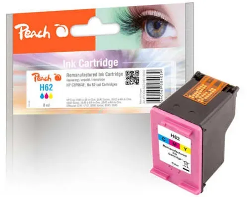 Peach HP 62 c Druckkopf col ersetzt HP No. 62 c, C2P06AE für z.B. HP Envy 5644 e-All-in-One, HP Envy 5640 e-All-in-One, HP OfficeJet 5740, HP Envy 5540