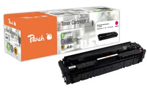 Peach HP 201 AM Toner ma ersetzt HP No. 201A M, CF403A für z.B. HP Color LaserJet Pro MFP M 277 dw, HP Color LaserJet Pro M 252 dw
