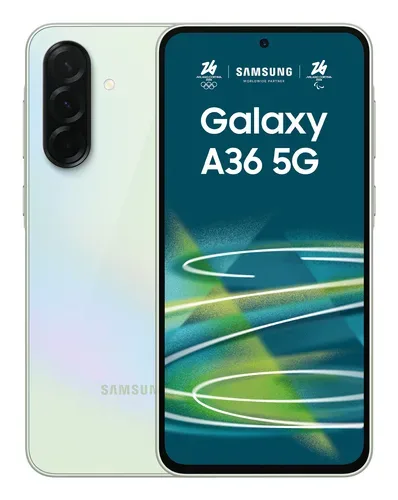 Samsung Galaxy A36 - 256 GB, Awesome Lime, 6.7'', 50 MP, 5G Smartphone 256GB