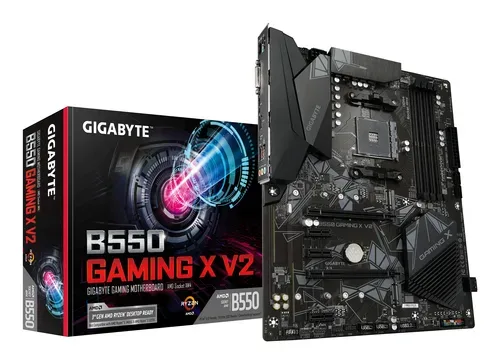 Gigabyte - B550 Gaming X V2 (am4, Amd B550, Atx), Braun