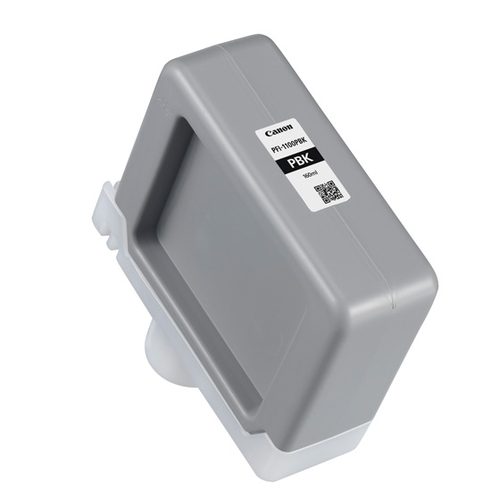 Canon Tintenpatrone PFI-1100PBK Original Schwarz 0850C001AA Druckerpatrone