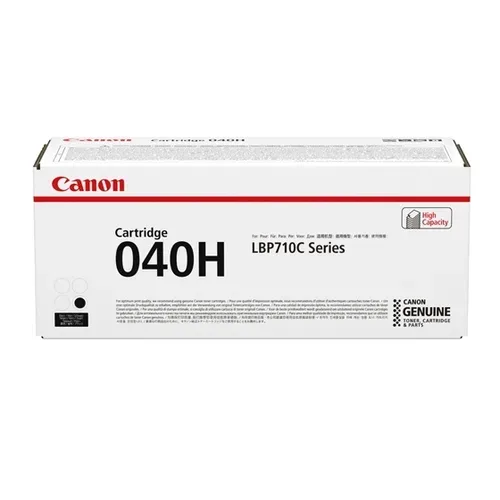 Canon H040Hbk Toner XL schwarz - Canon CRG-040H bk, 0461C001 für z.B. Canon ISensys LBP -710 Cx, Canon ISensys LBP -710, Canon LBP -710 Cx