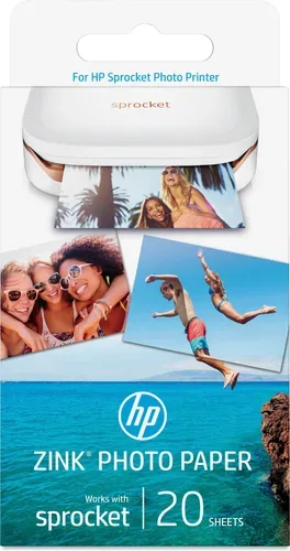 HP HZINK Druckerpatronen - HP W4Z13A, ZINK für z.B. HP Sprocket 2 in 1, HP Sprocket 200 black, HP Sprocket 200 luna pearl, HP Sprocket 200 pink