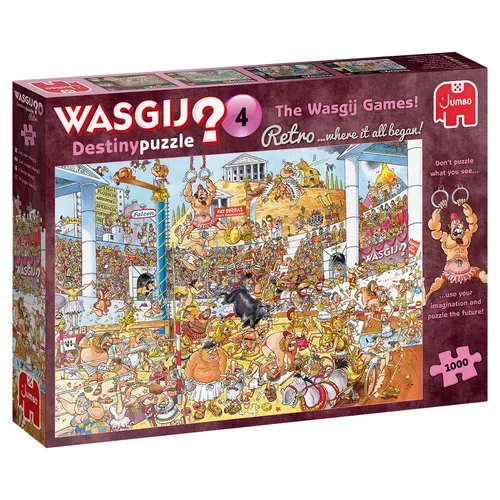 Jumbo - Puzzle WASGIJ Brot und Spiele (1000Teile)