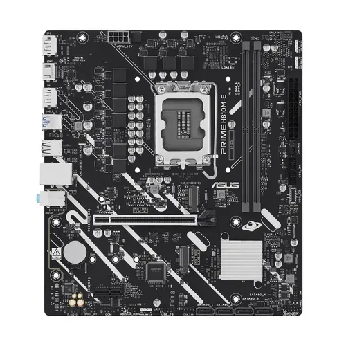 Asus PRIME H810M-E-CSM Mainboard Sockel (PC) Intel® LGA 1851 Formfaktor (Details) Micro-ATX Mainboard-Chipsatz Intel®