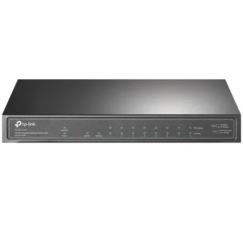 TP-LINK 10-Port Gigabit PoE+Switch TL-SG1210P