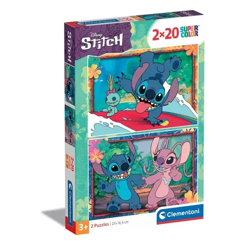 CLEMENTONI Puzzle STITCH mehrfarbig
