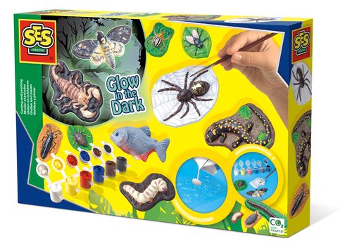SES Creative ® Gruseltiere gießen Glow in the Dark