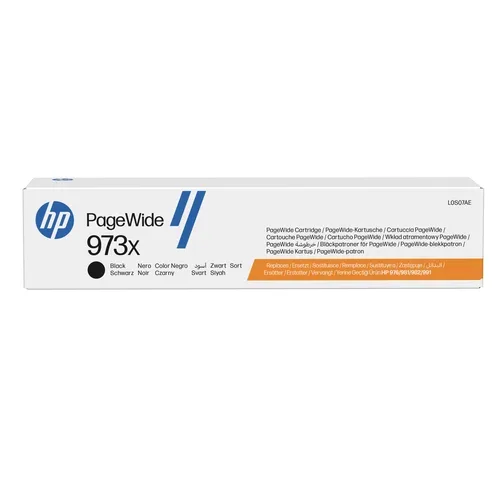 HP H973X Druckerpatronen XL bk - HP No. 973X, L0S07AE für z.B. HP PageWide Pro 450, HP PageWide Pro 452 dn, HP PageWide Pro 452 dw