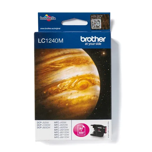 BROTHER Tintenpatrone magenta LC-1240M MFC-J6510DW 600 Seiten