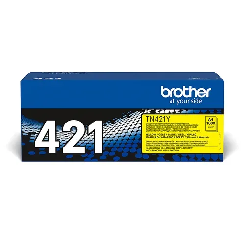 Brother B421Y Toner yellow - Brother TN-421Y für z.B. Brother DCPL 8410 CDW, Brother MFCL 8690 CDW, Brother DCPL 8410 CDN