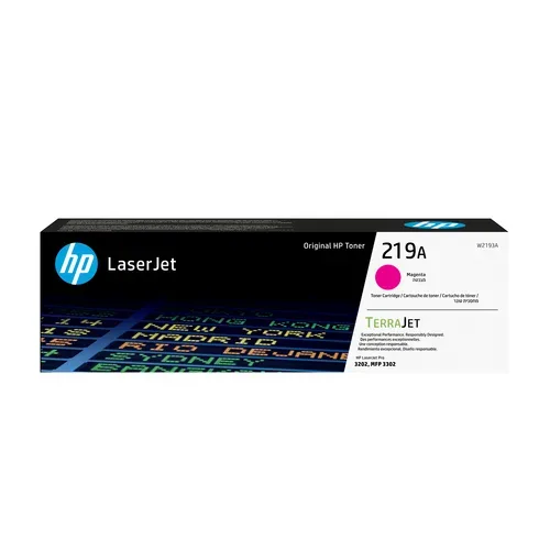 HP Toner-Modul 219A magenta W2193A CLJ Pro 3202/MFP 3302 1200 S.