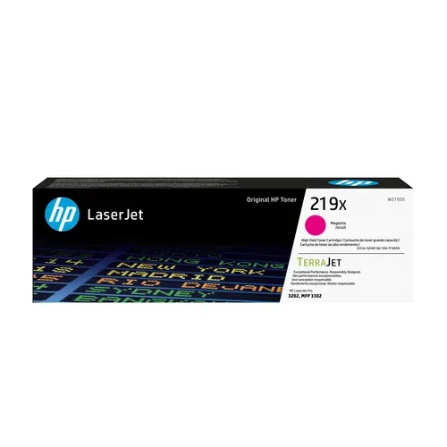 HP H219X Toner XL m - HP No. 219X, W2193X für z.B. HP Color LaserJet Pro MFP 3302 sdw, HP Color LaserJet Pro 3202 dn