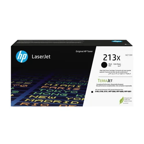 HP H213X Toner XL bk - HP No. 213X, W2130X für z.B. HP Color LaserJet Enterprise 5700, HP Color LaserJet Enterprise 5700 dn