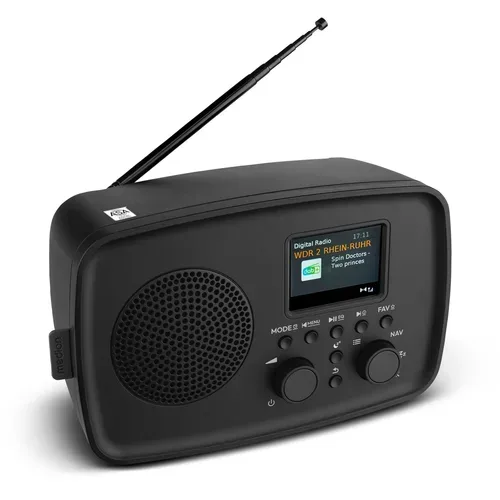 MEDION LIFE DAB+ Radio DRE-1 (MD89288), Bluetooth® 5.3 wireless technology, ASA-Notfallwarnsystem, 2,4