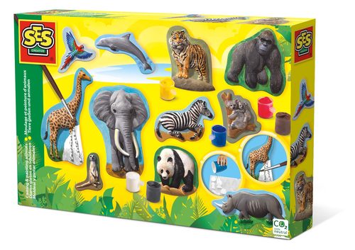 SES Gießen und anmalen - Tiere