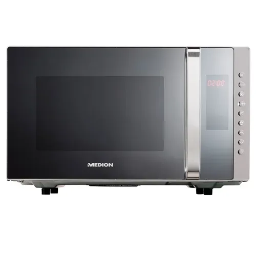 MEDION LIFE 3in1 Mikrowelle MD 17495, Kombination aus Mikrowelle, Grill und Ofen, 10 Automatikprogramme, edles Design