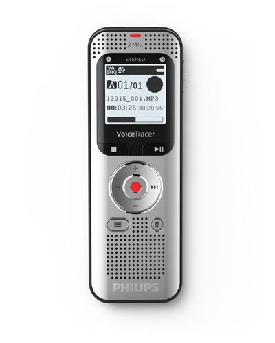 Philips VoiceTracer Dvt2050 - Aufnahmegerät (Silber/Schwarz)