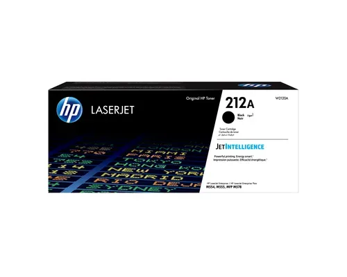 HP H212A Toner black - HP No. 212A, W2120A für z.B. HP Color LaserJet Enterprise M 554, HP Color LaserJet Enterprise Flow MFP M 578 c