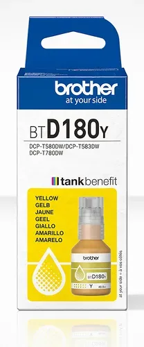 BROTHER Tintenflasche yellow BTD180Y DCP-T580DW 5000 Seiten