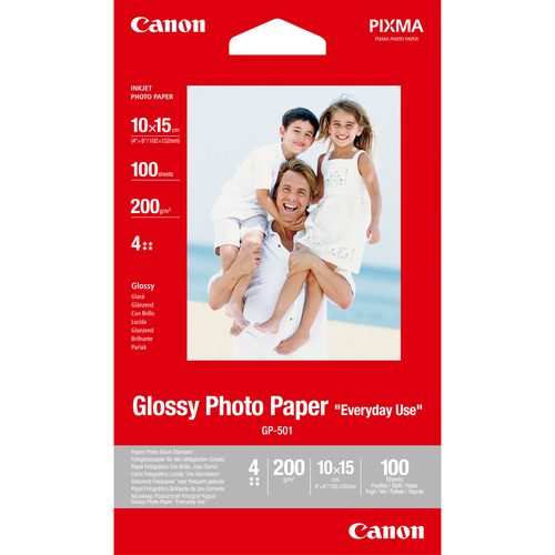 Canon Gp-501 Fotopapier 10x15cm glänzend