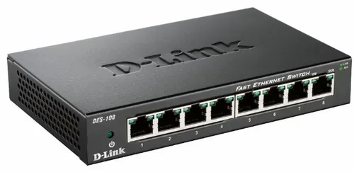 D-Link DES-108 DES-108 Netzwerk Switch 8 Port 100 MBit/s