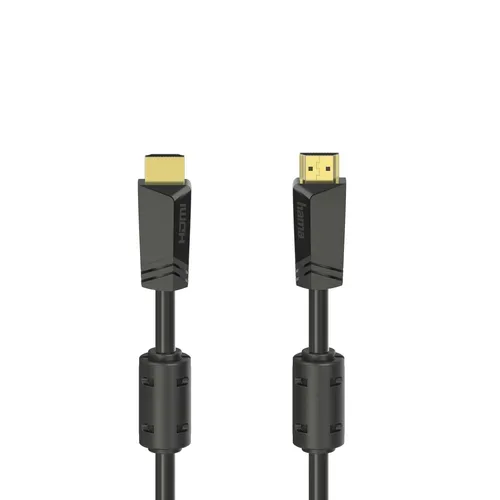 hama 00205009 High Speed HDMI?-Kabel, Stecker - Stecker, 4K, Ethernet, vergoldet, 10,0 m