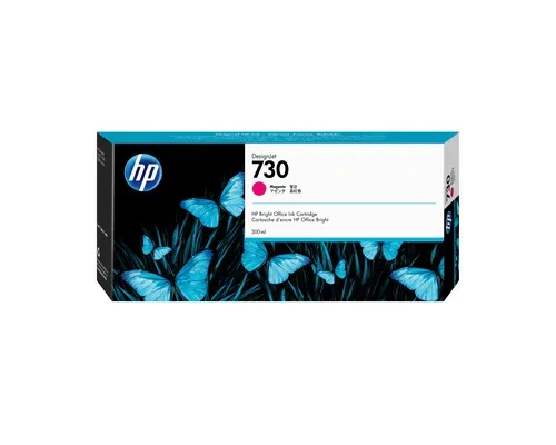 HP Tintenpatrone 730 magenta P2V69A DesignJet T1700 300ml