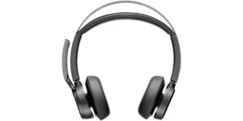 HP Poly Voyager Focus 2 On Ear Headset Bluetooth® Stereo Schwarz Noise Cancelling Headset Computer