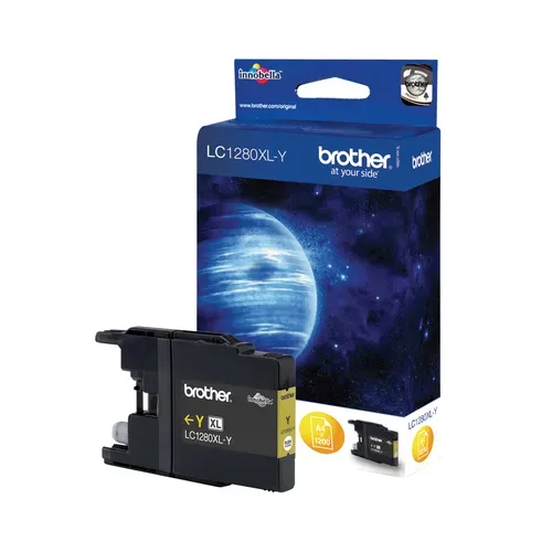 BROTHER Tintenpatrone HY yellow LC-1280Y MFC-J6510DW 1200 Seiten