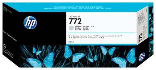 HP Tintenpatrone 772 light grey CN634A DesignJet Z5200 300ml