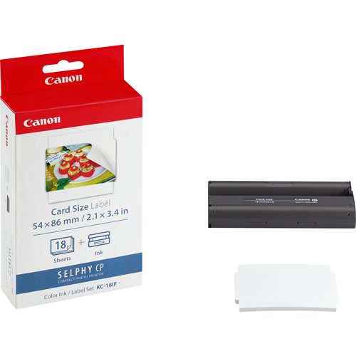 Canon Kc-18If 5.4X8.6Cm Sticker 18S+Ink -