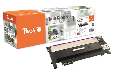 Peach HP 117 AM Toner ma ersetzt HP No. 117A M, W2073A für z.B. HP Color Laser MFP 178 nw, HP Color Laser MFP 178 nwg, HP Color Laser 150 a