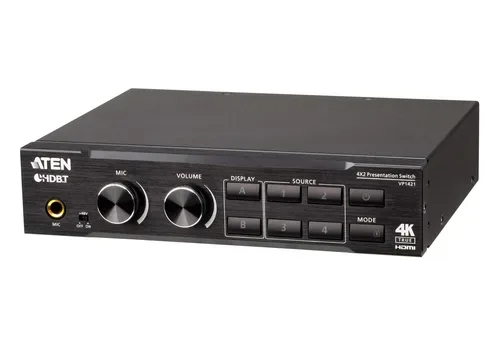 ATEN - VP1421 4 x 2 True 4K Switch Präsentation Matrix Switch