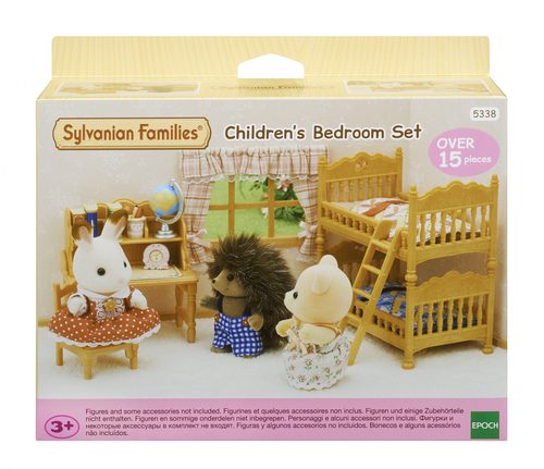 Sylvanian Families Landhaus Kinderzimmer mit Stockbett