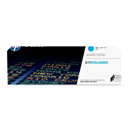 HP H508AC Toner cy - HP No. 508A C, CF361A für z.B. HP Color LaserJet Enterprise Flow MFP M 577 c, HP Color LaserJet Enterprise M 552 dn