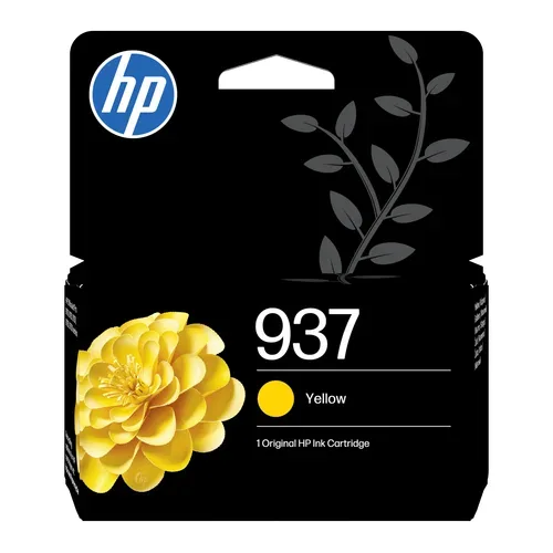 HP H937y Druckerpatronen y - HP No. 937 y, 4S6W4NE für z.B. HP OfficeJet Pro 9100, HP OfficeJet Pro 9110 b, HP OfficeJet Pro 9117 b