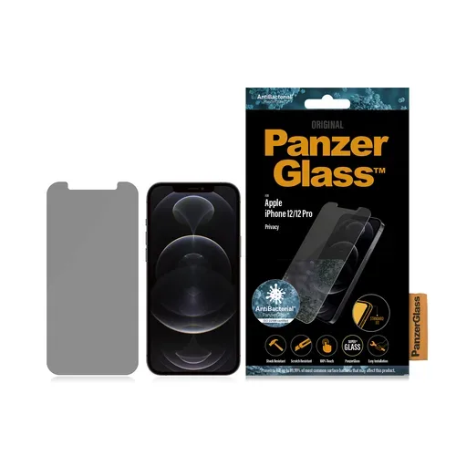 PanzerGlass - Folie iPhone 12 / 12 Pro Privacy, Transparent, One Size