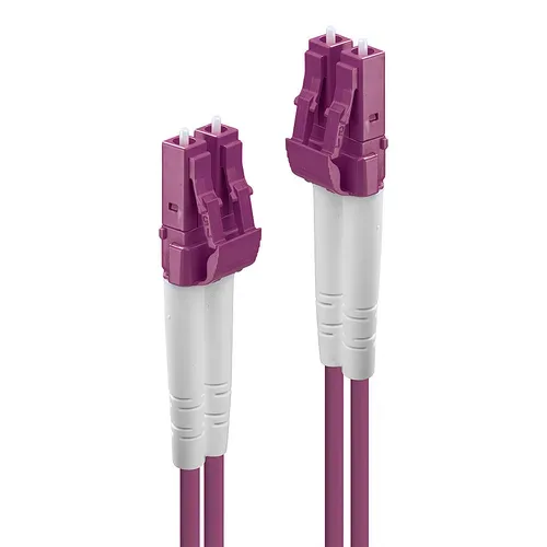 LINDY 46346 Glasfaser LWL Anschlusskabel 20.00 m Mehrfarbig Multimode OM4