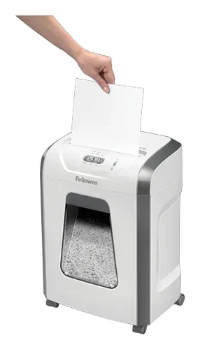 FELLOWES Aktenvernichter Powershred 15C 100017466 weiss, P-4, 19lt