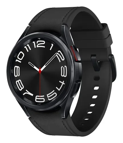 SAMSUNG Galaxy Watch6 Classic (43 mm, Bluetooth-Version) - Smartwatch (Breite: 20 -, Black)