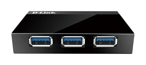 D-Link DUB-1340/E USB-Hub 4 Port USB-A USB 3.0 5 GBit/s Schwarz DUB-1340/E