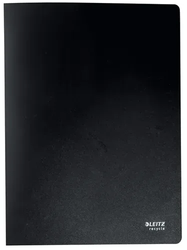 LEITZ Sichtbuch Recycle PP A4 4677-00-95 schwarz 40 H&uuml;llen