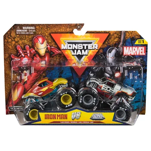 MNJ Monster Jam 2-Pack 1:64 Marvel Fix2
