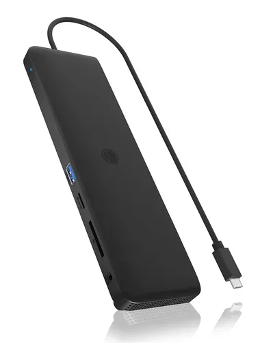 ICY BOX USB-C Triple DockingStation IB-DK2116-C 4K, 2xHDMI & 1xDP, 4x USB, GB