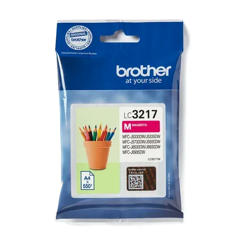 Brother B3217M Druckerpatronen magenta - Brother LC-3217M für z.B. Brother MFCJ 5330 DW, Brother MFCJ 5335 DW, Brother MFCJ 5730 DW