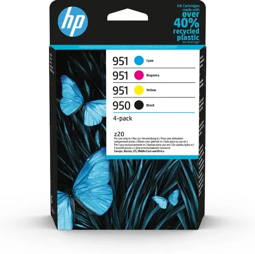 HP H950VALP Druckerpatronen (bk, c, m, y) - HP No. 950 VALP, 6ZC65AE für z.B. HP OfficeJet Pro 8600 Plus e-All-in-One, HP OfficeJet Pro 251 dw