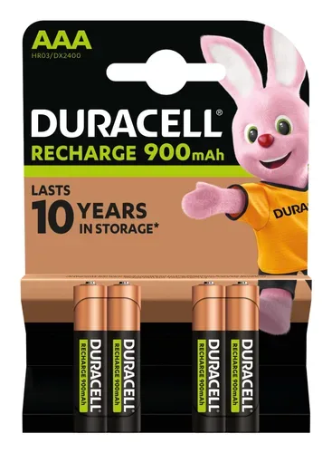 DURACELL Recharge Ultra PreCharged DX2400 AAA, 850 mAh, 1.2V 4 St&uuml;ck