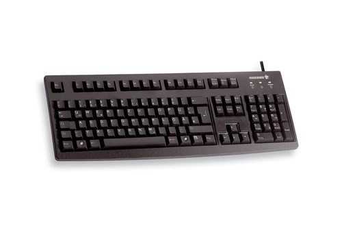 CHERRY G83-6105 USB-Tastatur Deutsch, QWERTZ, Windows® Schwarz