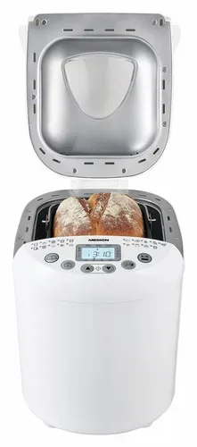 MEDION LIFE Brotback- automat  MD 11011, 19 Backprogramme, 3 wählbare Bräunungsgrade, 550 Watt, bis zu 1000g Fassungsvermögen